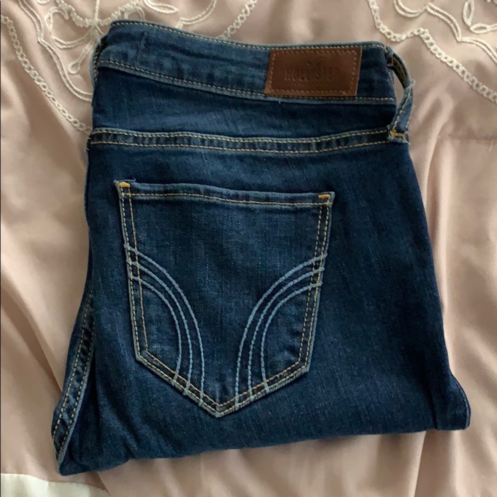 New Dark blue hollister jeans